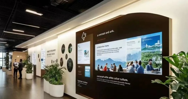 形象墻成為傳遞企業(yè)魅力的超級媒介！