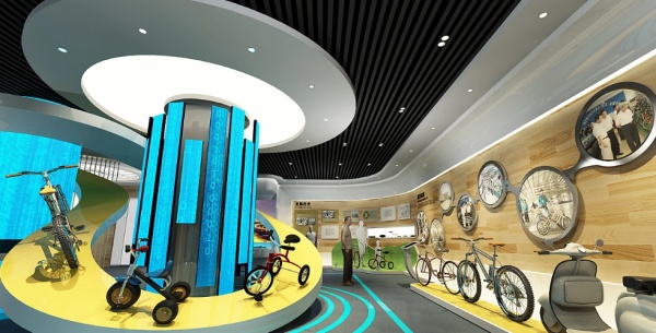 自行車展廳設(shè)計